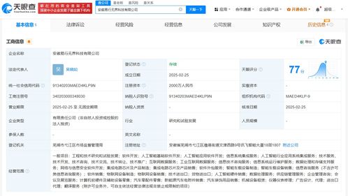 科大訊飛在安徽成立易行無界科技公司，拓展智能車載與軟件開發業務