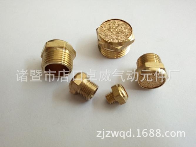 氣動元件產(chǎn)品圖片與介紹 消聲器、氣動接頭、銅接頭及BSL系列